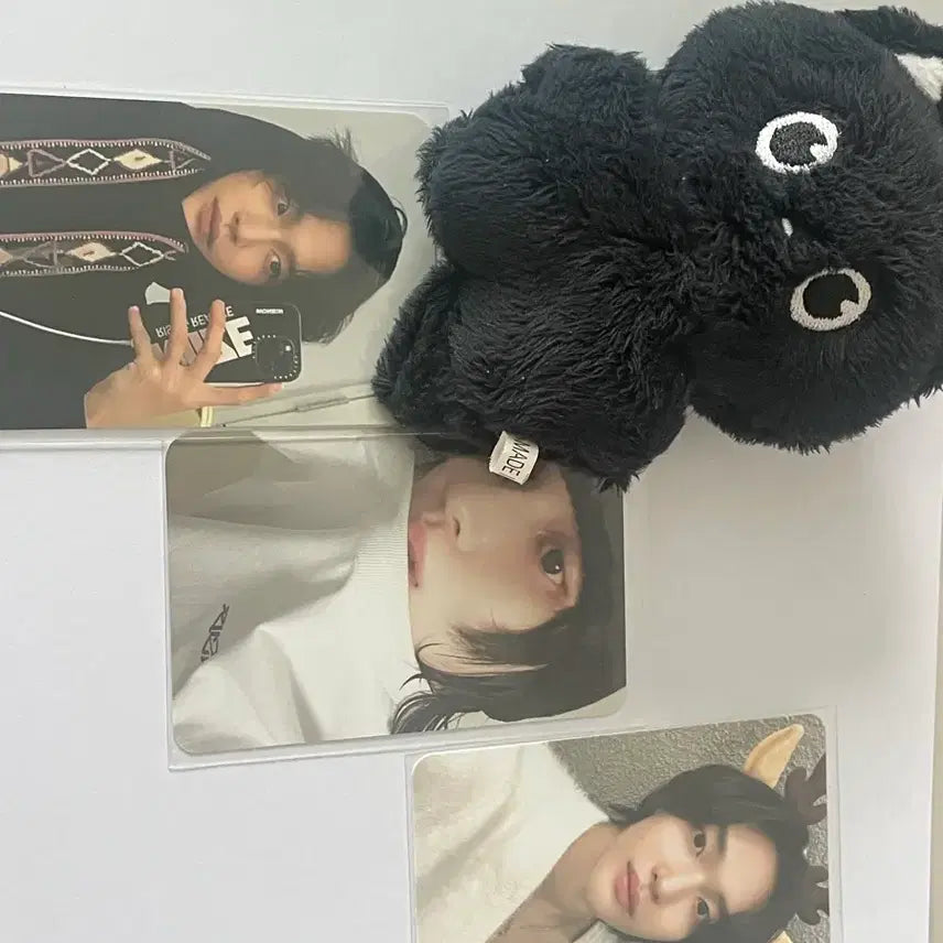 [BUNJANG] RIIZE Wonbin Photocard Bundle Set / 냥삐 인형 원빈 포카 일괄