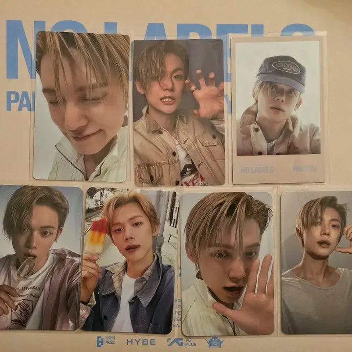 [BUNJANG] TXT Yeonjun Not Labelz Part 2 Ice Cream Photocard Bundle Set / 연준 노레이블즈 파트2 아이스크림 포카 판매 위버스 특전 투바투