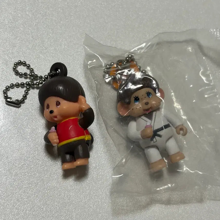 [BUNJANG] Monchhichi Micro Keychain Set (Japan Exclusive) / 일본한정 헤이세이 마이크로 몬치치 키링 2개 일관