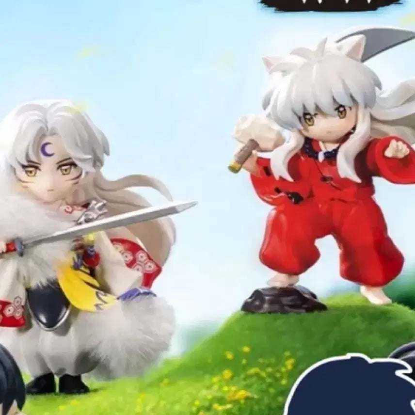 [BUNJANG] Pop Mart Inuyasha Sengoku Period Series Sesshomaru &amp; Inuyasha Bundle Set / [일괄] 이누야샤 전국시대 시리즈 - 셋쇼마루 이누야샤 팝마트