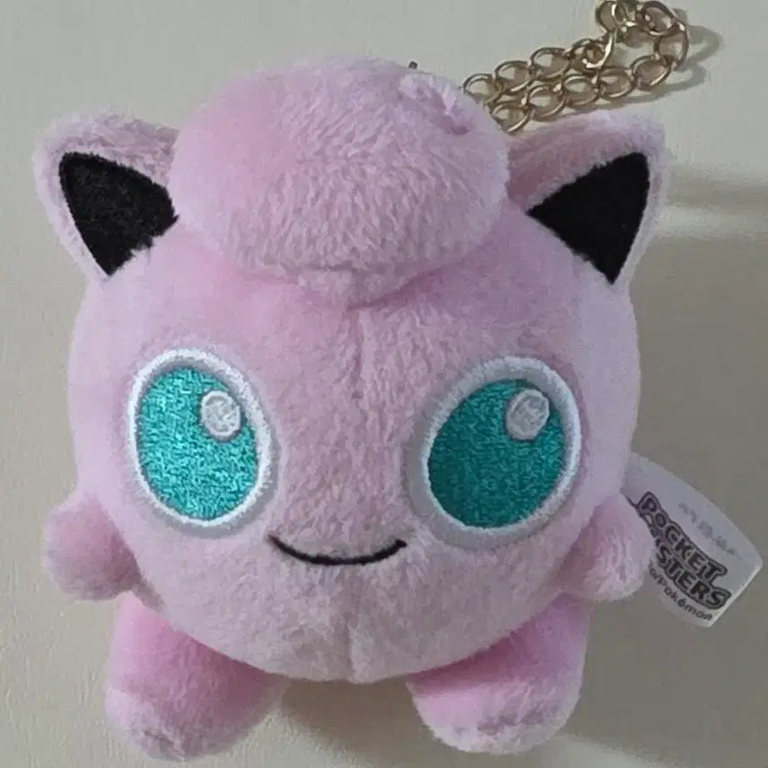 [BUNJANG] Pokemon Center Official Mascot Jigglypuff Doll Keychain / 포켓몬센터 공식 마스코트 푸린 인형 키링