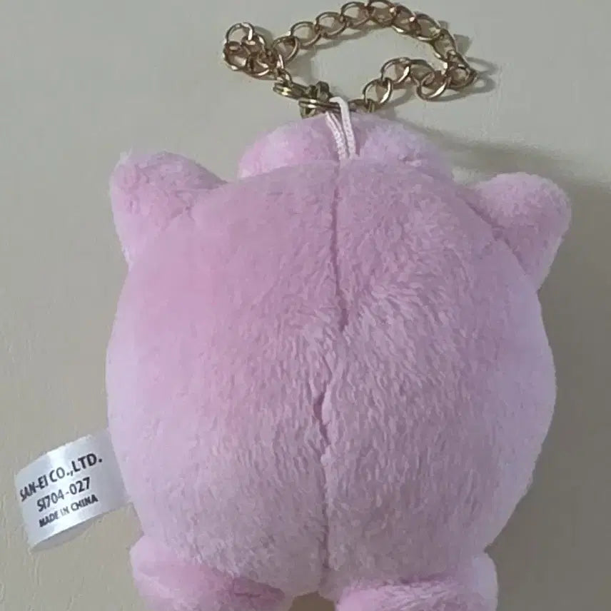[BUNJANG] Pokemon Center Official Mascot Jigglypuff Doll Keychain / 포켓몬센터 공식 마스코트 푸린 인형 키링