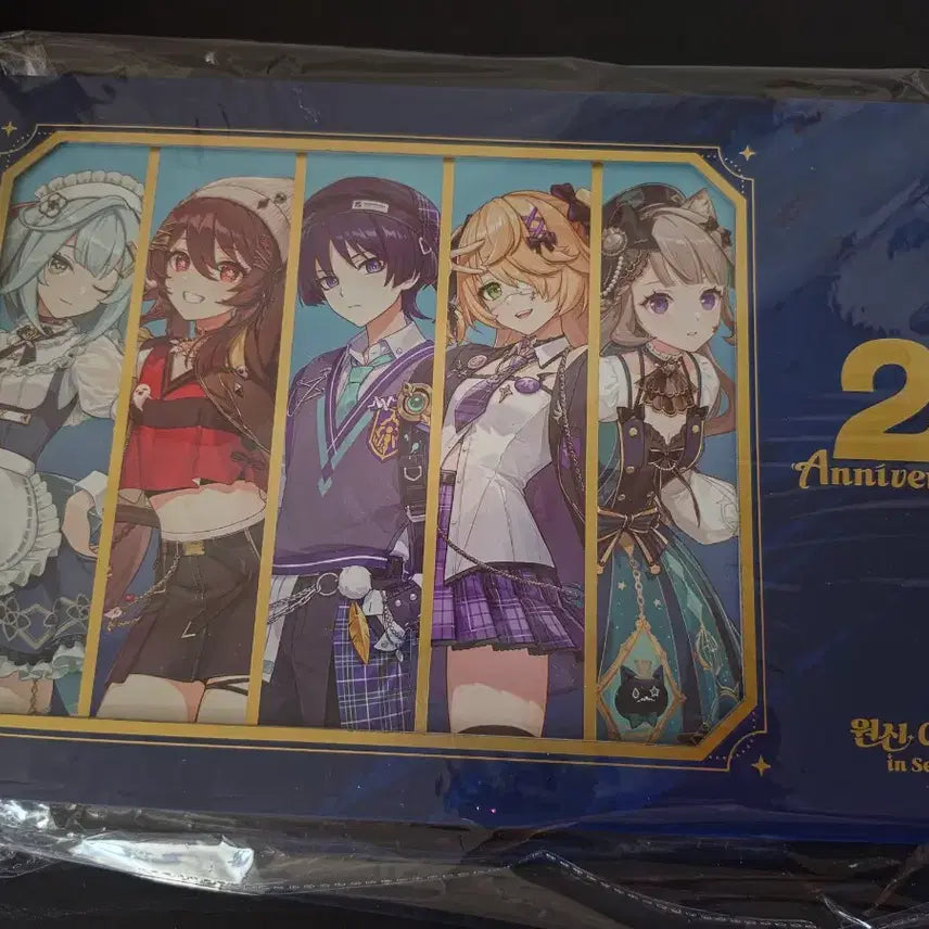 [BUNJANG] Genshin Impact Cafe 2nd Anniversary Wanderer, Hu Tao, Lynette, Fischl, Faruzan Package / 원신 카페 2주년 기념 방랑자 호두 리넷 피슬 파루잔 패키지