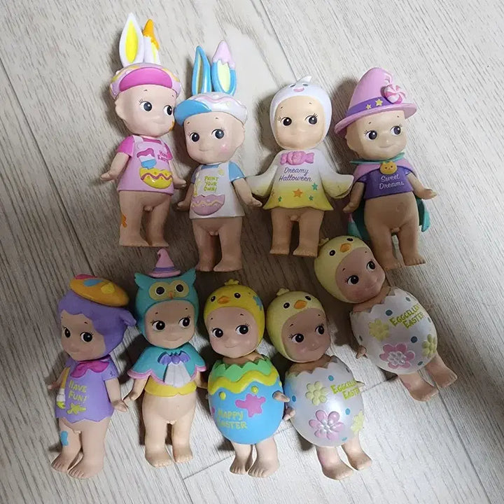 [BUNJANG] Sonny Angel 2024 Easter Edition Figure Set (9 Pieces) / 소니엔젤 피규어 9개 세트 2024 이스터 에디션