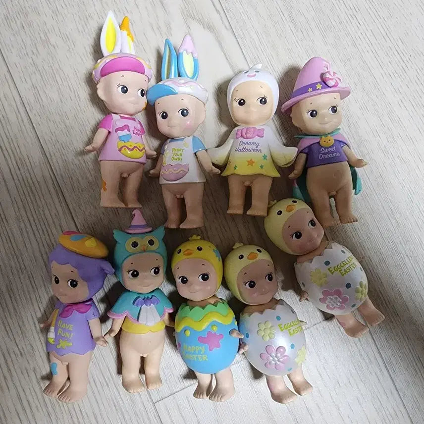 [BUNJANG] Sonny Angel 2024 Easter Edition Figure Set (9 Pieces) / 소니엔젤 피규어 28개 세트 2024 이스터 에디션