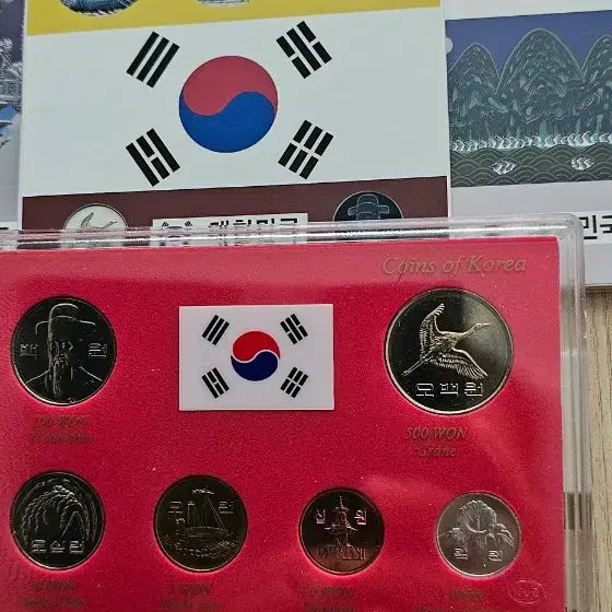 [BUNJANG] South Korean 50 Won Coin Set - 6 Varieties (2015-2017) / 2015, 2016, 2017년 50원 주화, 한국의주화 6종 세트 일괄