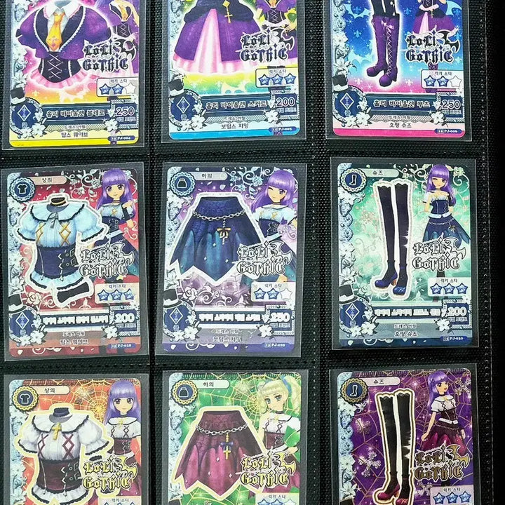 [BUNJANG] Aikatsu! Starz! Ruriko Gothic Full Set Bundle / 뒷장O)아이카츠 한판 로리고딕 판매