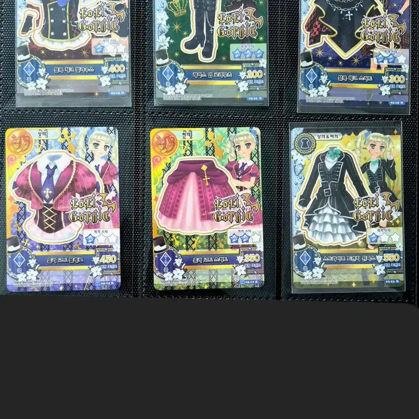 [BUNJANG] Aikatsu! Starz! Ruriko Gothic Full Set Bundle / 뒷장O)아이카츠 한판 로리고딕 일괄판매
