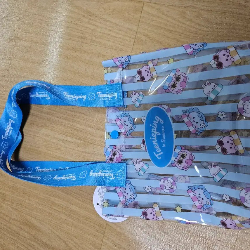 [BUNJANG] Hachu Clear Beach Bag / 하츄 투명비치백