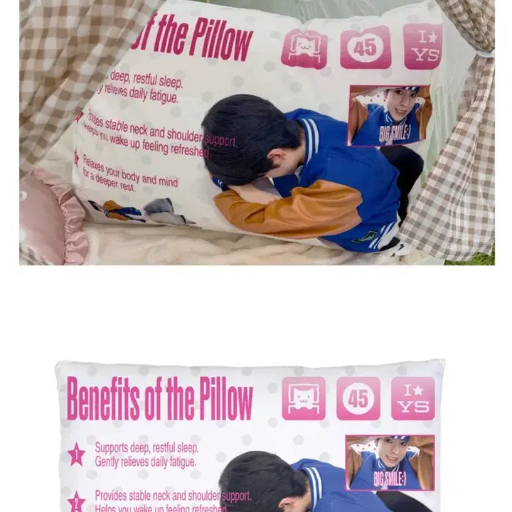 [BUNJANG] Yushi Birthday Cafe Pillow Cover / 엔시티위시 유우시 생카 통판 베개커버