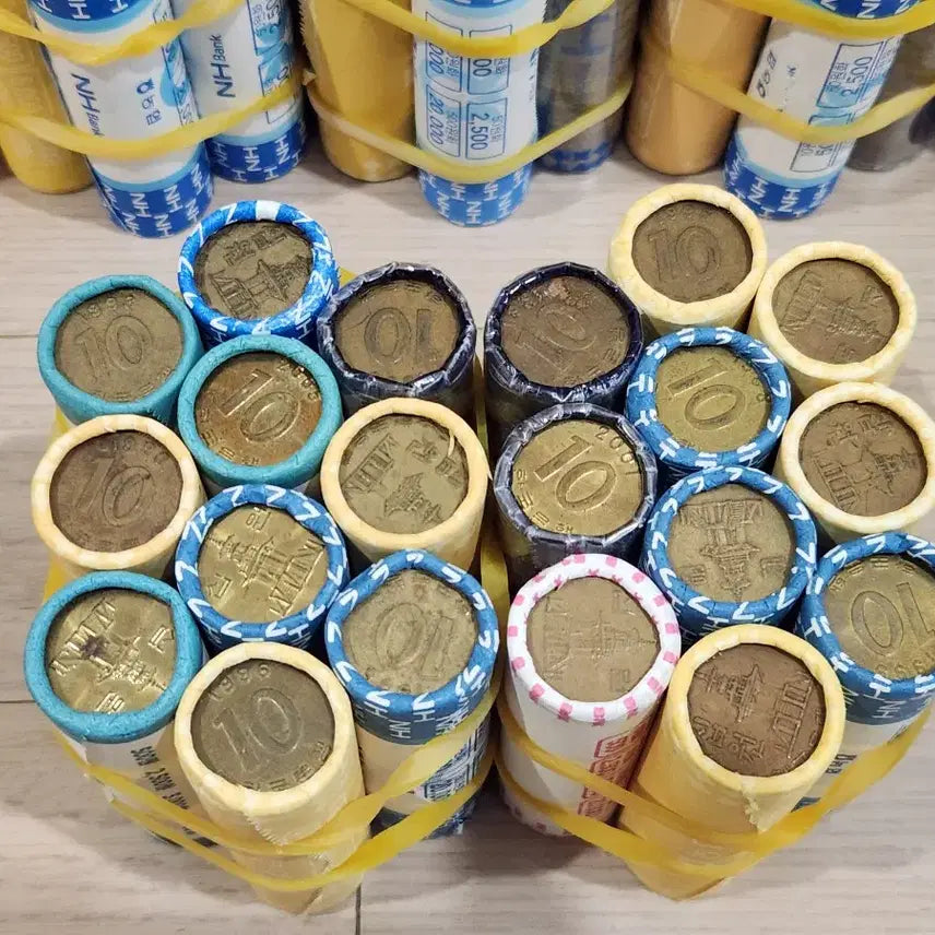 [BUNJANG] 20 Rolls of 10th Anniversary Coin Design Drafts / 주화/구도안 10주 20롤