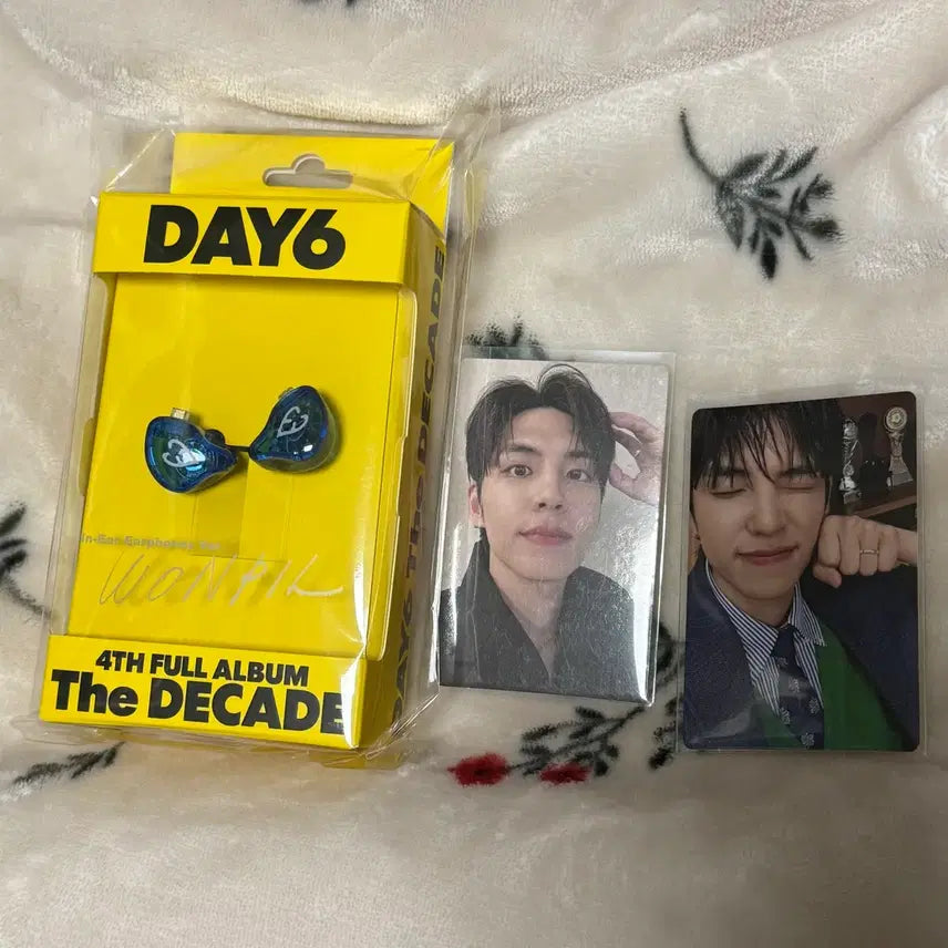[BUNJANG] Day6 Young K In-ear Earphone Album Photocard / 데이식스 인이어 / 이어폰 앨범 (성진 원필 도운)