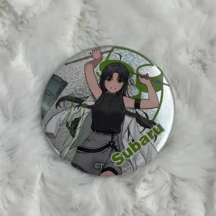 [BUNJANG] Girls Band Cry Awawa &amp; Subaru 5th Anniversary Signed Can Badge / 걸즈밴드크라이 아와 스바루 5th 사인 캔뱃지
