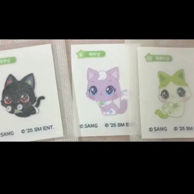 [BUNJANG] NCT WISH Wish Cat Wish Jelly Tteoboo Seal Sticker Bundle Set / 일괄) nctwish 위시캣  위시젤리 띠부씰스티커 미개봉