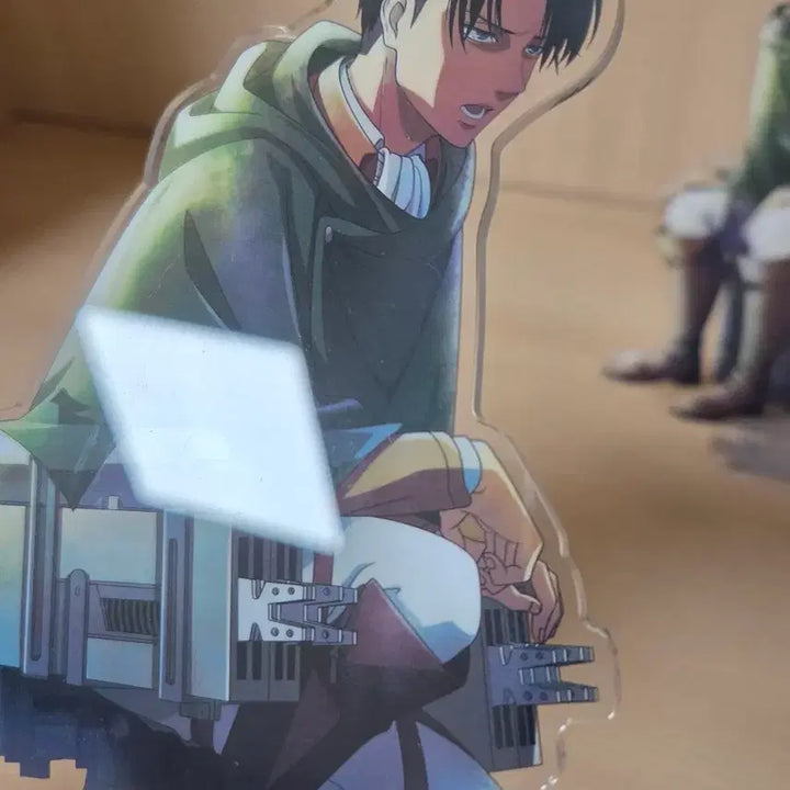 [BUNJANG] Attack on Titan Beast Titan Ichiban Kuji Acrylic Set (Levi, Erwin) / [일괄]제일복권 진격의거인 짐승거인 이치방쿠지 아크릴 세트 (리바이 엘빈)