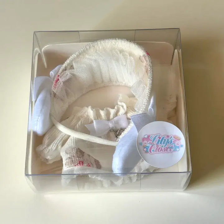 [BUNJANG] Lily Closet Bear Parfait Cream 10cm Doll Clothes / 10cm인형옷 릴리클로젯 베어파르페 크림