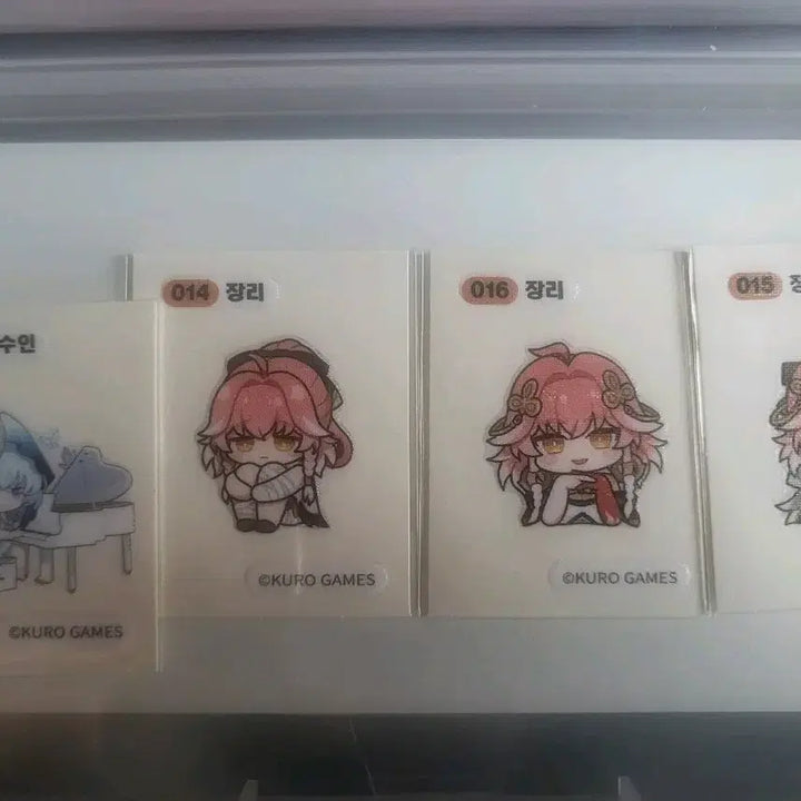 [BUNJANG] Myojo GS 1st Edition Figure Sticker Set / 명조 gs 띠부씰 1차 장리 파수인 11 14 15 16
