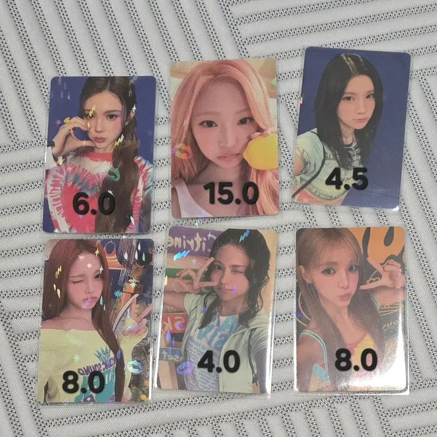 [BUNJANG] HATS TO HEARTS K-Pop Photocard (AINA, STELLA, IAN, YUHA, JOOEUN, CARMEN) / 하츠투하츠 케이팝나라 포카 포토카드 양도 에이나 스텔라 이안 유하 주은 카르멘