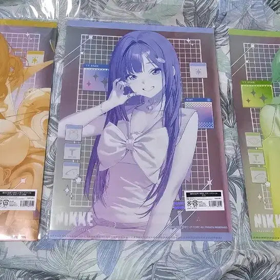 [BUNJANG] T.T.STAR NIKKE Anis Mint Freya Metallic File Set / 니케 T.T.STAR 타워레코드 아니스, 민트, 프리카 메탈릭화일 판매