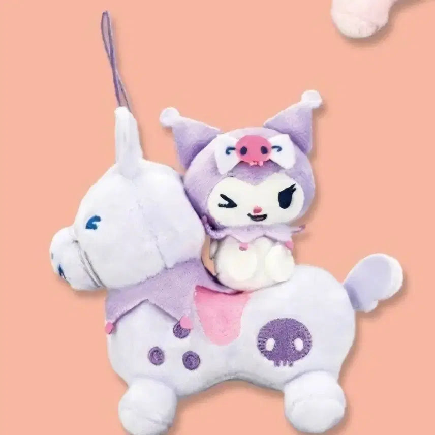 [BUNJANG] Sanrio Kuromi &amp; Rody Collaboration Plush Doll / 산리오 쿠로미 로디 콜라보 인형 후류