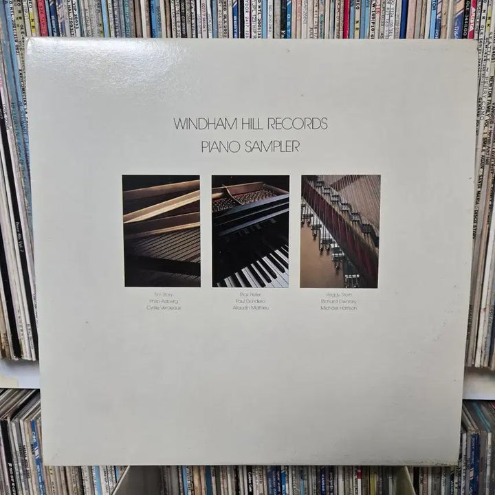 [BUNJANG] Wyndham Hill Records Piano Sampler LP Vinyl / 윈덤힐 레코드 피아노 샘플러 LP판 민트급