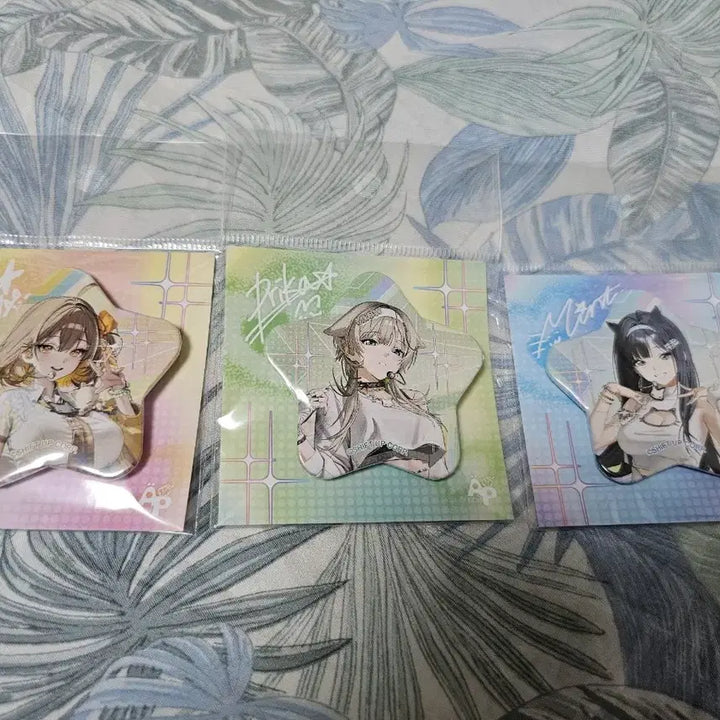 [BUNJANG] T.T.STAR Nikke Tower Records Anis Mint Freya Can Badge Set / 니케 T.T.STAR 타워레코드 아니스, 민트, 프리카 캔뱃지 판매