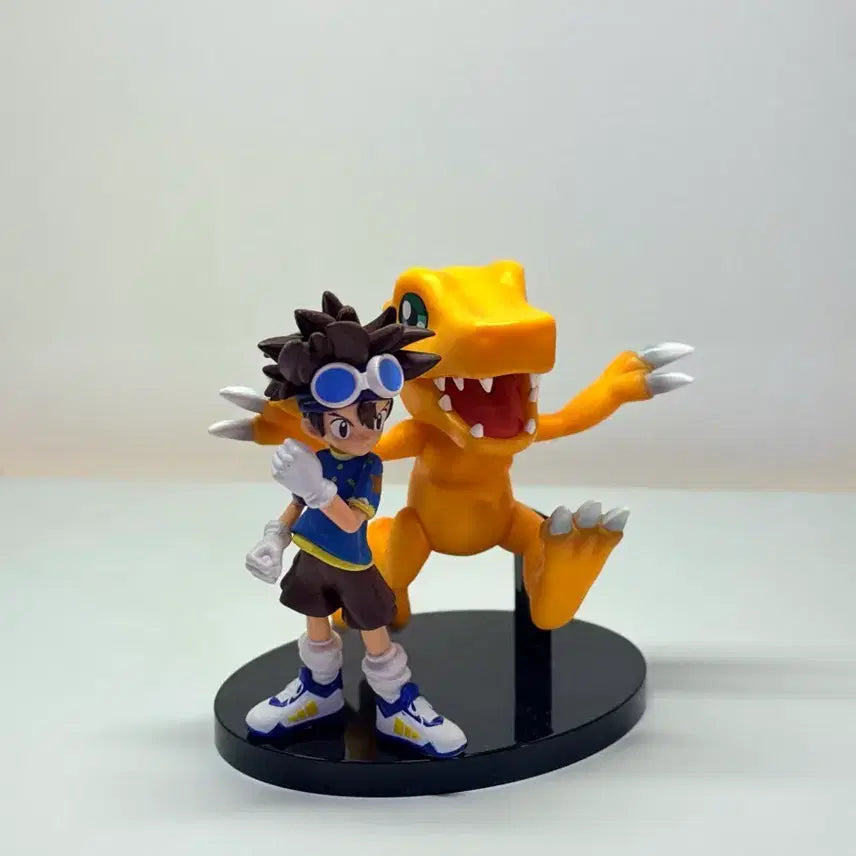 [BUNJANG] Agumon Taichi Figure / 디지몬 아구몬 태일이 피규어