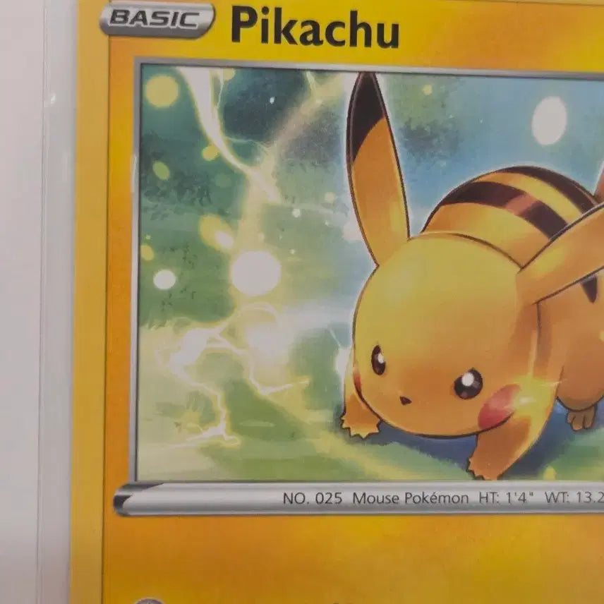 [BUNJANG] Pokemon TCG Pikachu 065/202 Sword &amp; Shield Base Set English / "포켓통통"[북미판] (현재단종템)2020년 피카츄 포켓몬카드 Sword &amp; Shield 065/2022 영문 정품