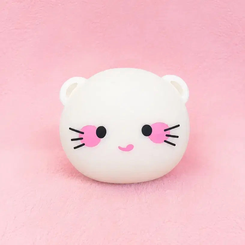 [BUNJANG] Handmade White Cat "Crunchy Slangi" Squishy / (당일발송) 하얀 고양이 크런치 슬랑이 수제 말랑이