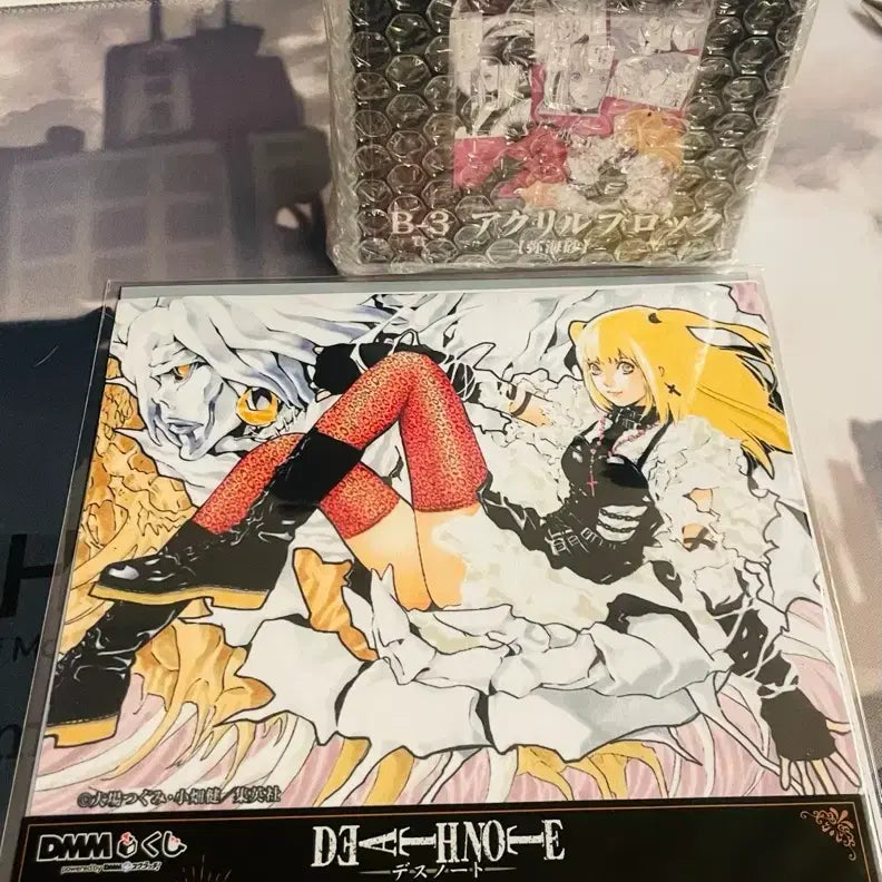 [BUNJANG] Death Note Misa Amane Ichiban Kuji Acrylic Block Special Exhibition Original Art / 데스노트 미사 굿즈 아크릴 제일복권 원화전