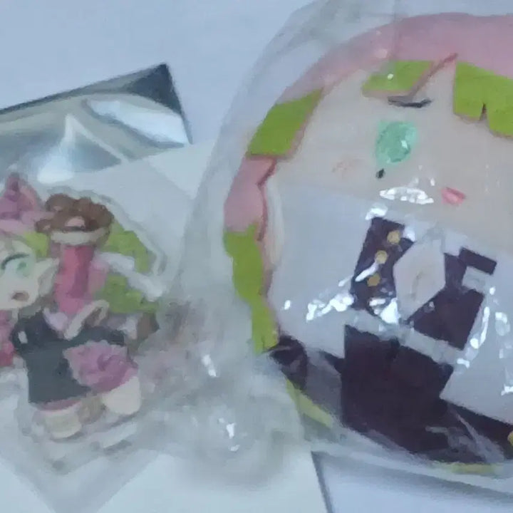 [BUNJANG] Demon Slayer Mitsuri Kanroji Halloween Acrylic Fuwaroring Bundle Set / 귀멸의칼날 칸로지 미츠리 할로윈 아크릴 후와코로링 일괄