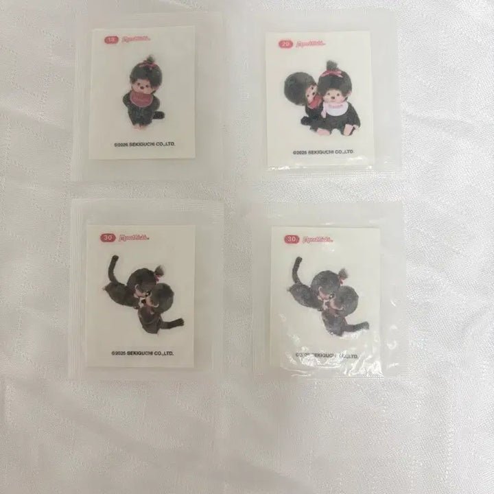[BUNJANG] Monchhichi Ttibusil Stickers / 몬치치 띠부씰