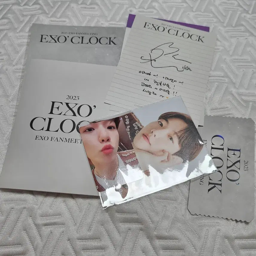 [BUNJANG] Baekhyun EXO 2023 Fanmeeting AR Ticket Set / 백현 EXO 2023팬미팅 AR티켓세트