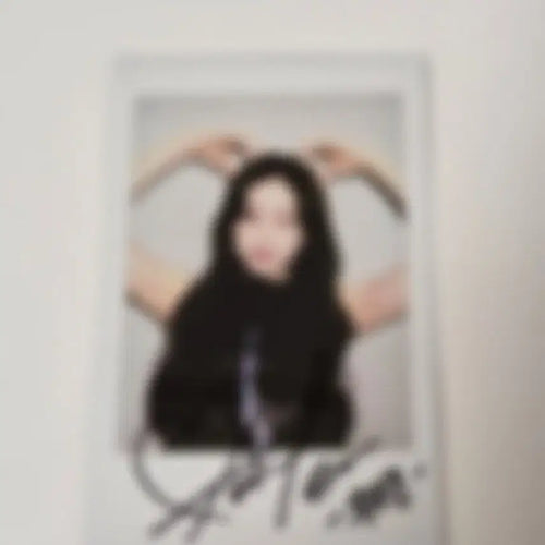 [BUNJANG] Woo!AH! Wooyeon Signed Polaroid Photocard / 우아 우연 싸인 폴라