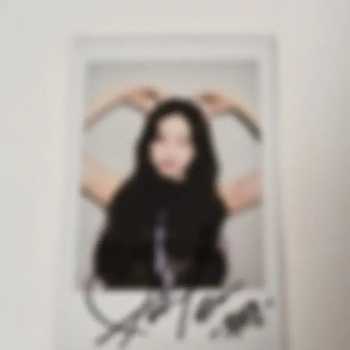 [BUNJANG] Woo!AH! Wooyeon Signed Polaroid Photocard / 우아 우연 싸인 폴라