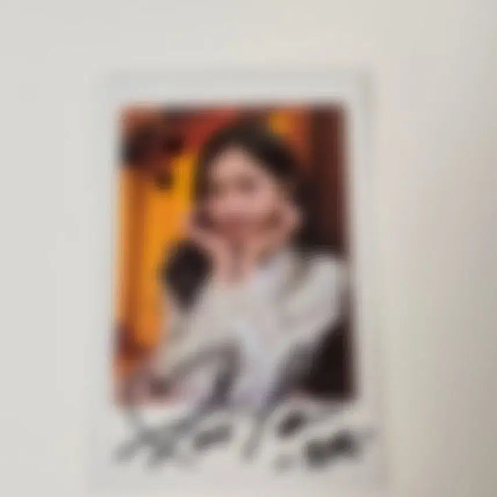 [BUNJANG] Woo!ah! Wooyeon Signed Polaroid / 우아 우연 싸인 폴라