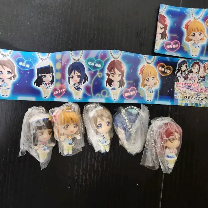 [BUNJANG] Love Live! Sunshine!! Swing Figure (Keychain) Vol. 3 Bundle / (미리할인)러브라이브! 선샤인!! 스윙 피규어(키링)3탄 일괄로 팝니다