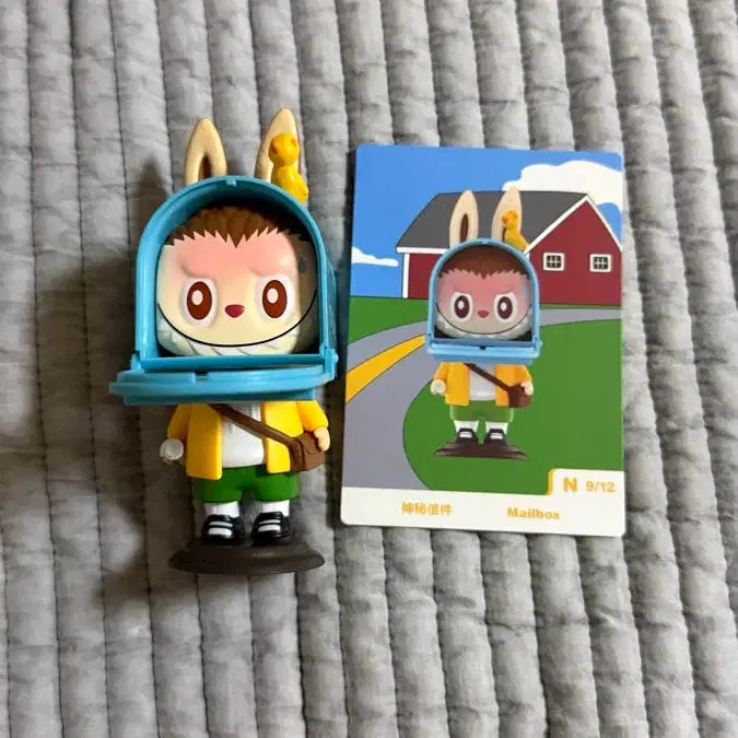 [BUNJANG] Pop Mart Labubu Castaway Series Mailbox / 팝마트 라부부 어설픈 작전 시리즈 우체통