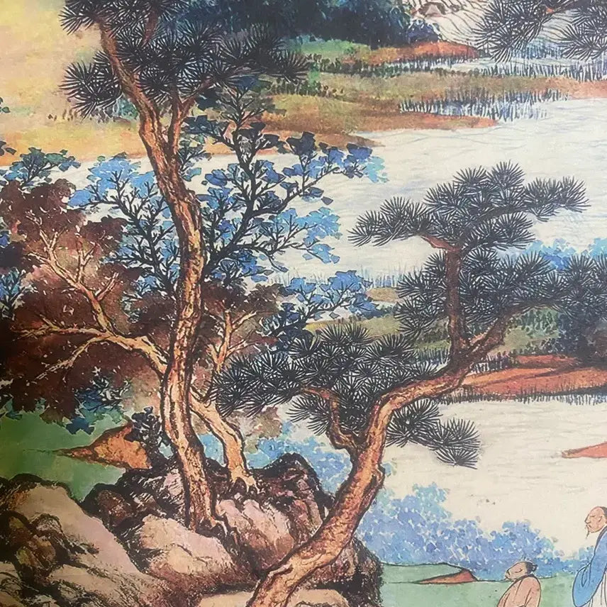 [BUNJANG] Traditional Korean Landscape Painting Folding Screen / 산수화 병풍 전통 동양화 그림