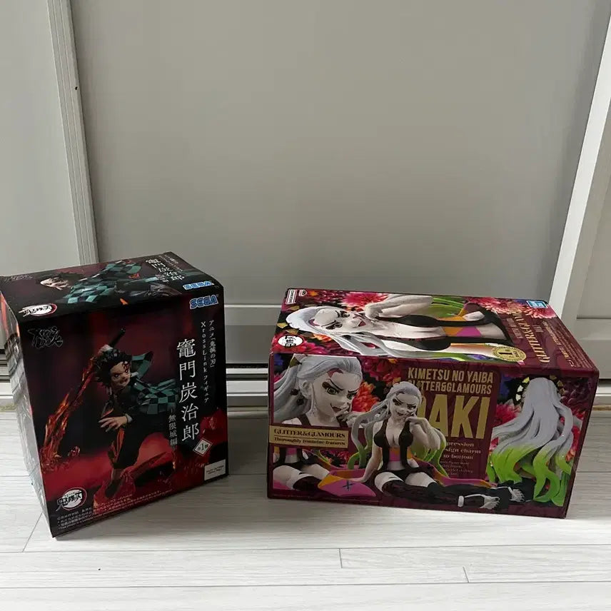 [BUNJANG] Demon Slayer Kamado Tanjiro &amp; Daki Figure / 귀멸의 칼날 귀칼 카마도 탄지로 다키 피규어 정품 미개봉
