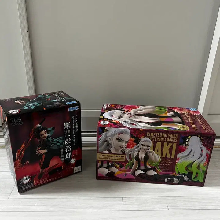 [BUNJANG] Demon Slayer Kamado Tanjiro &amp; Daki Figure / 귀멸의 칼날 귀칼 카마도 탄지로 다키 피규어 정품 미개봉