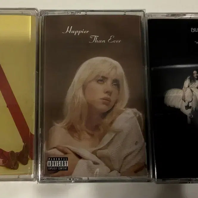 [BUNJANG] Billie Eilish Cassette Tape Set (3 Types) / 빌리 아일리시 카세트 테이프 3종
