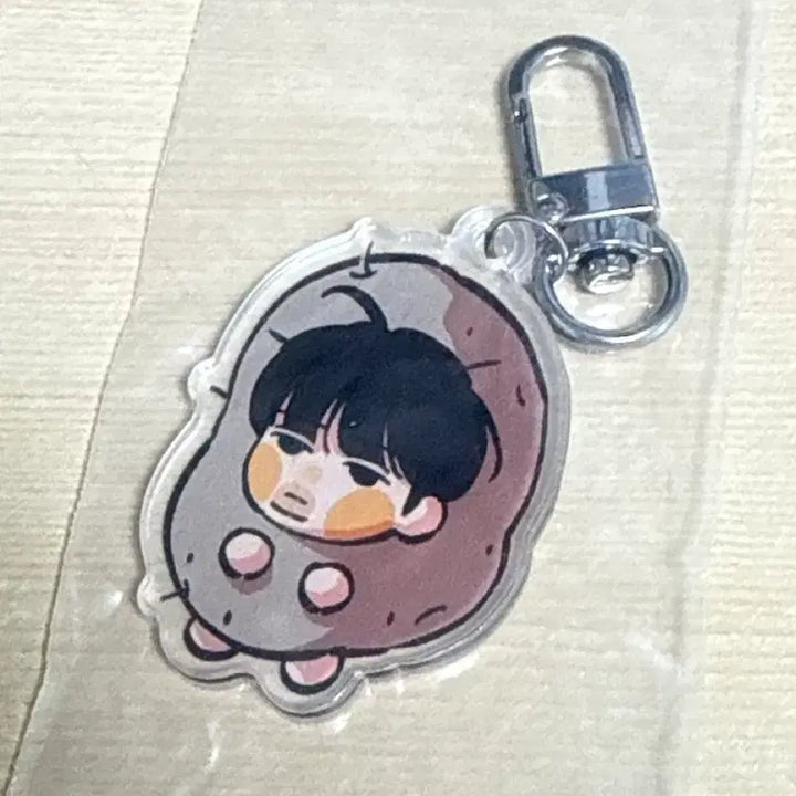 [BUNJANG] The Boyz Sunwoo Potato Keyring (Muim) / 더보이즈 선우 감자키링 뮤님