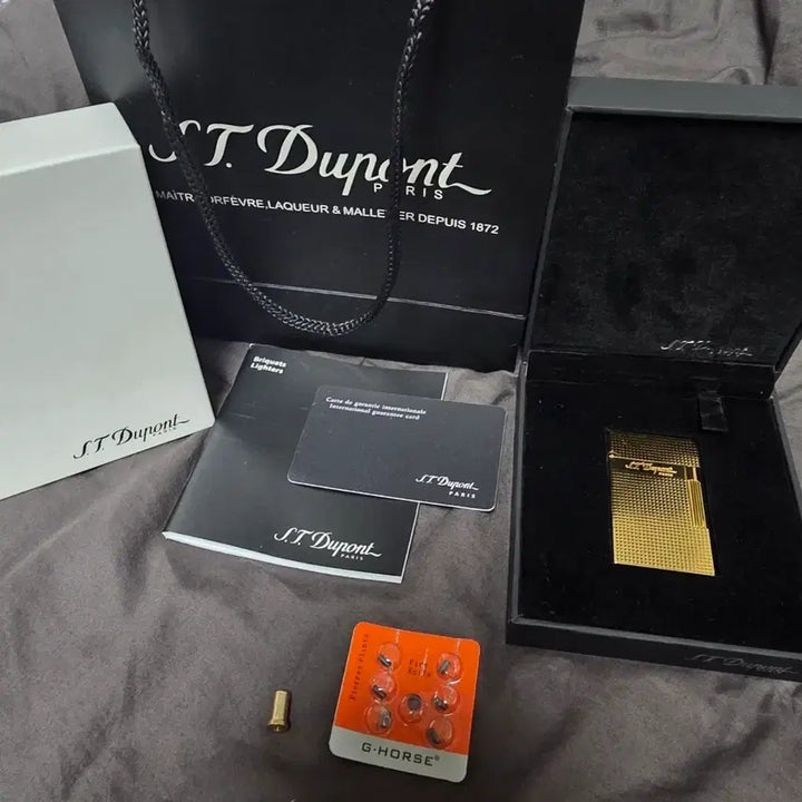 [BUNJANG] S.T. Dupont Line 2 Lighter Gold Plated / 듀퐁라이터 라인2