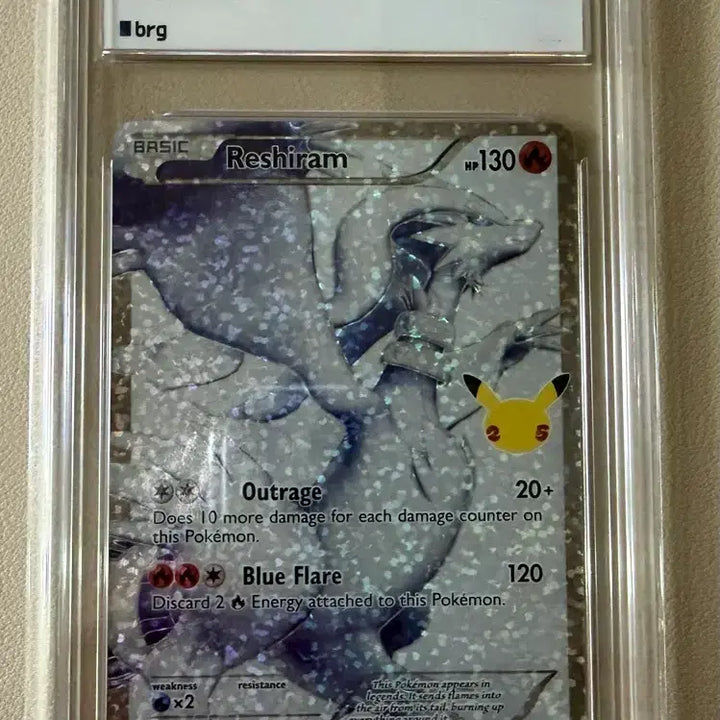 [BUNJANG] Pokemon Celebrations 25th Anniversary North America Exclusive Reshiram Card / 25주년 북미 레시라무 포켓몬 카드 2021 셀러브레이션