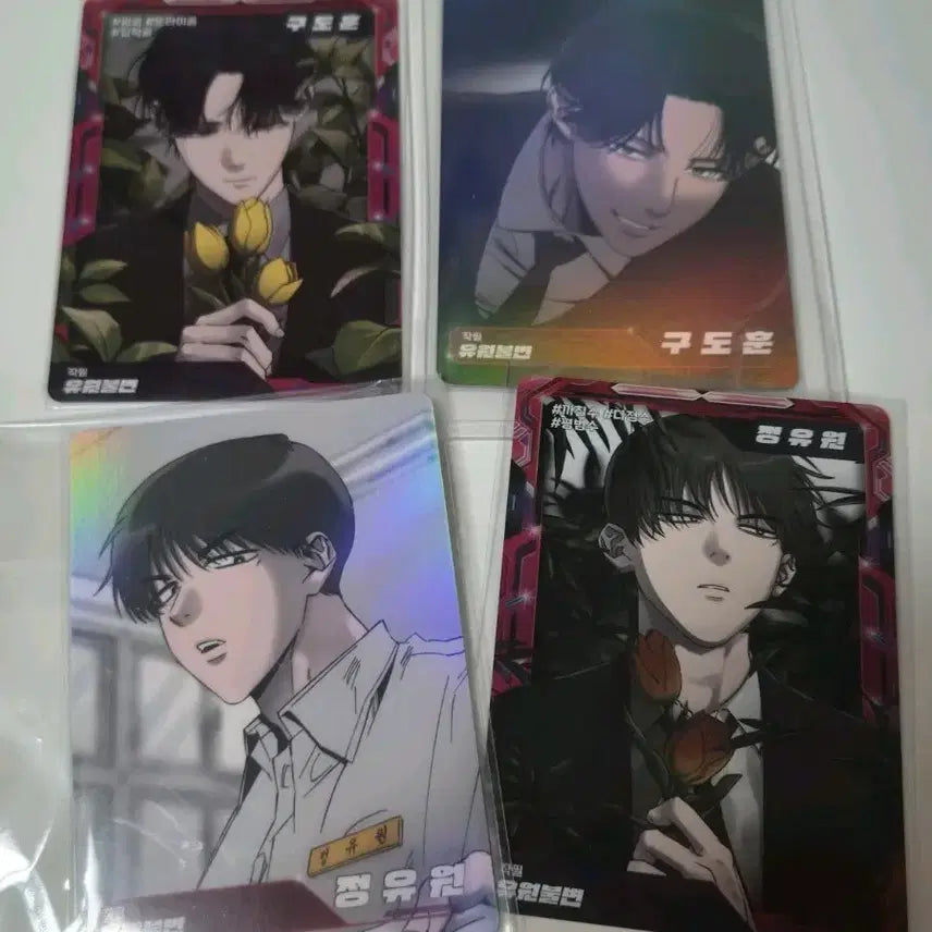 [BUNJANG] Yuwon Bulbyeon Trading Card Bundle Set / 유원불변 트레카 카드 일괄 레진공 레진수 레봄