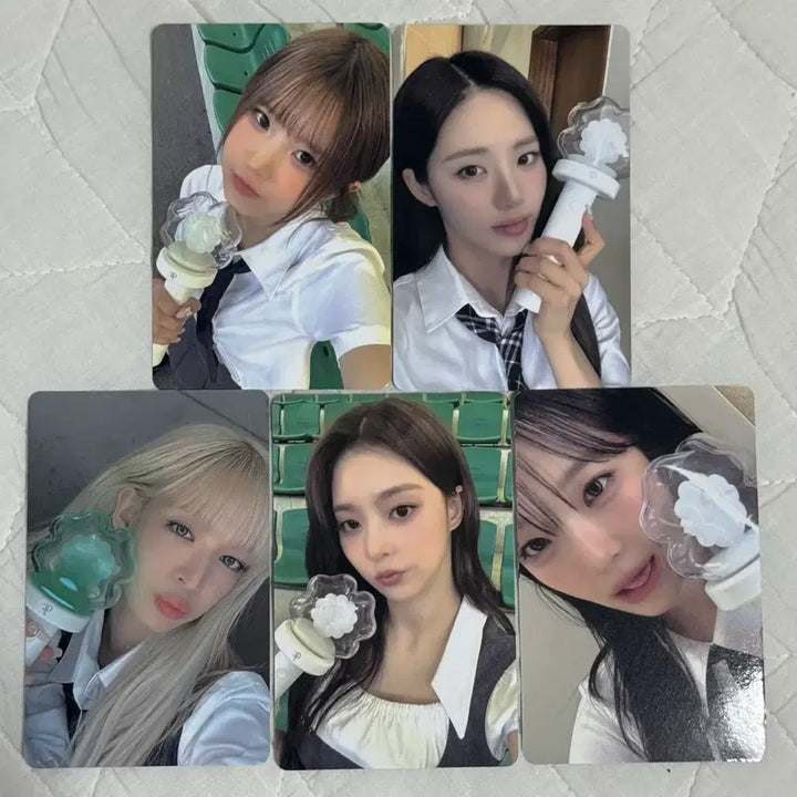 [BUNJANG] fromis_9 Official Lightstick Photocard Set / 프로미스나인 응원봉ver2 포카 세트 양도