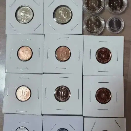 [BUNJANG] Unused Coin Bundle Set / 동전 미사용 일괄