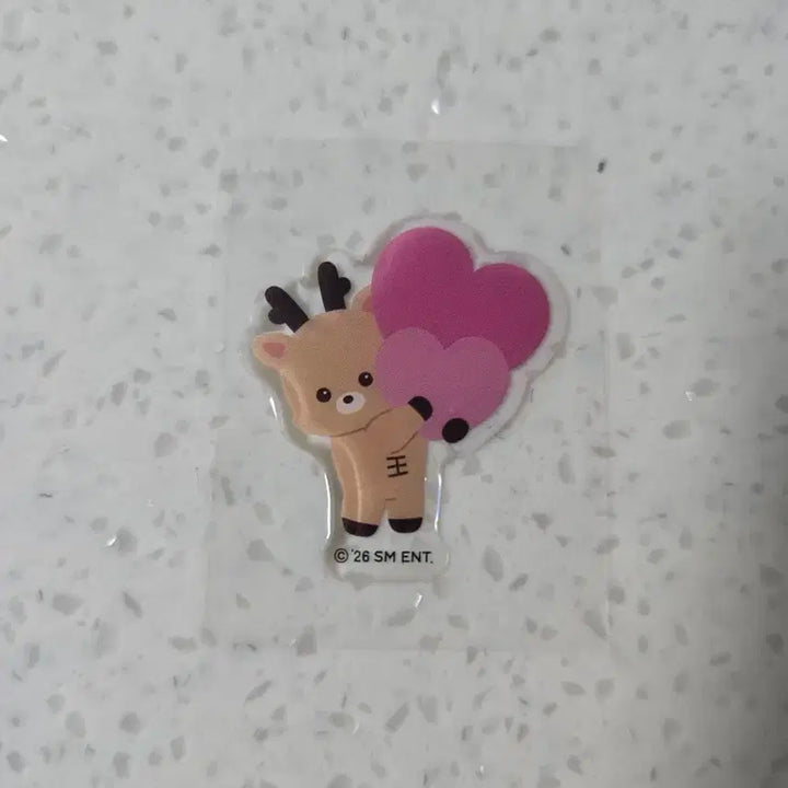 [BUNJANG] RIIZE CU Macaron Epoxy Sticker - Sungchan / 라이즈 씨유 마카롱 에폭시 띠부실 성찬 우락밤