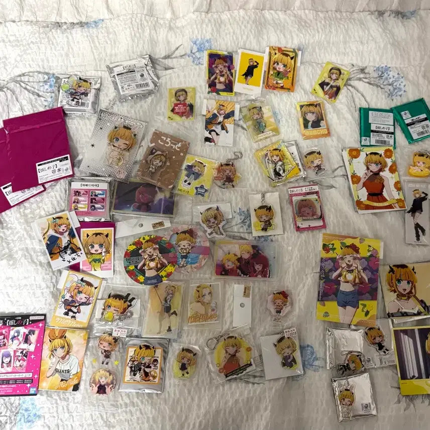 [BUNJANG] Oshi no Ko memcho Bundle Set Merchandise / 최애의 아이 mem쵸 굿즈 일괄